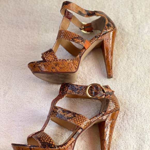 Leopard sandals by Chinese Laundry Size 9.5 w/BOX - Picture 5 of 16